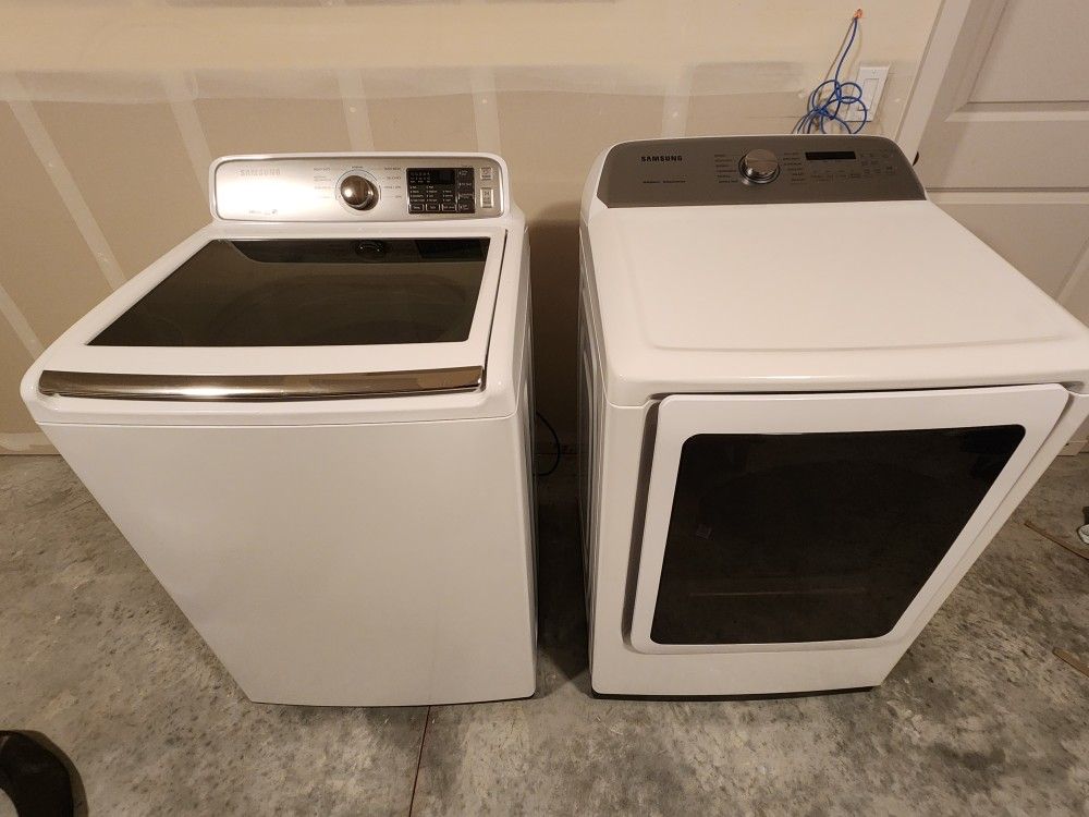 Samsung Washer and Dryer