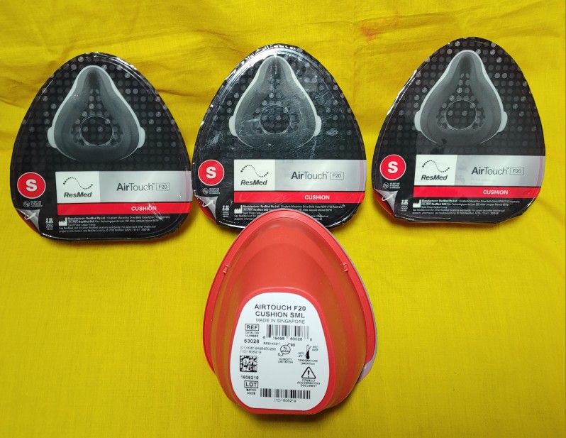 Resmed Air Touch F-20 Cushioned Mask For Cpap NO Prescrpition Need