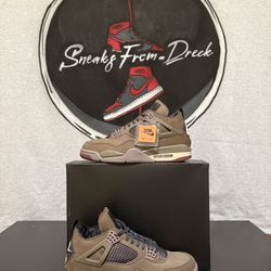 Nike Air Jordan 4 A Ma Maniére Dark Mocha Men Sz 12