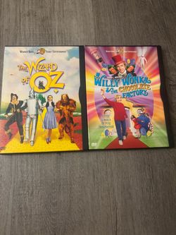 The Wizard of Oz & Willy Wonka DVD Set