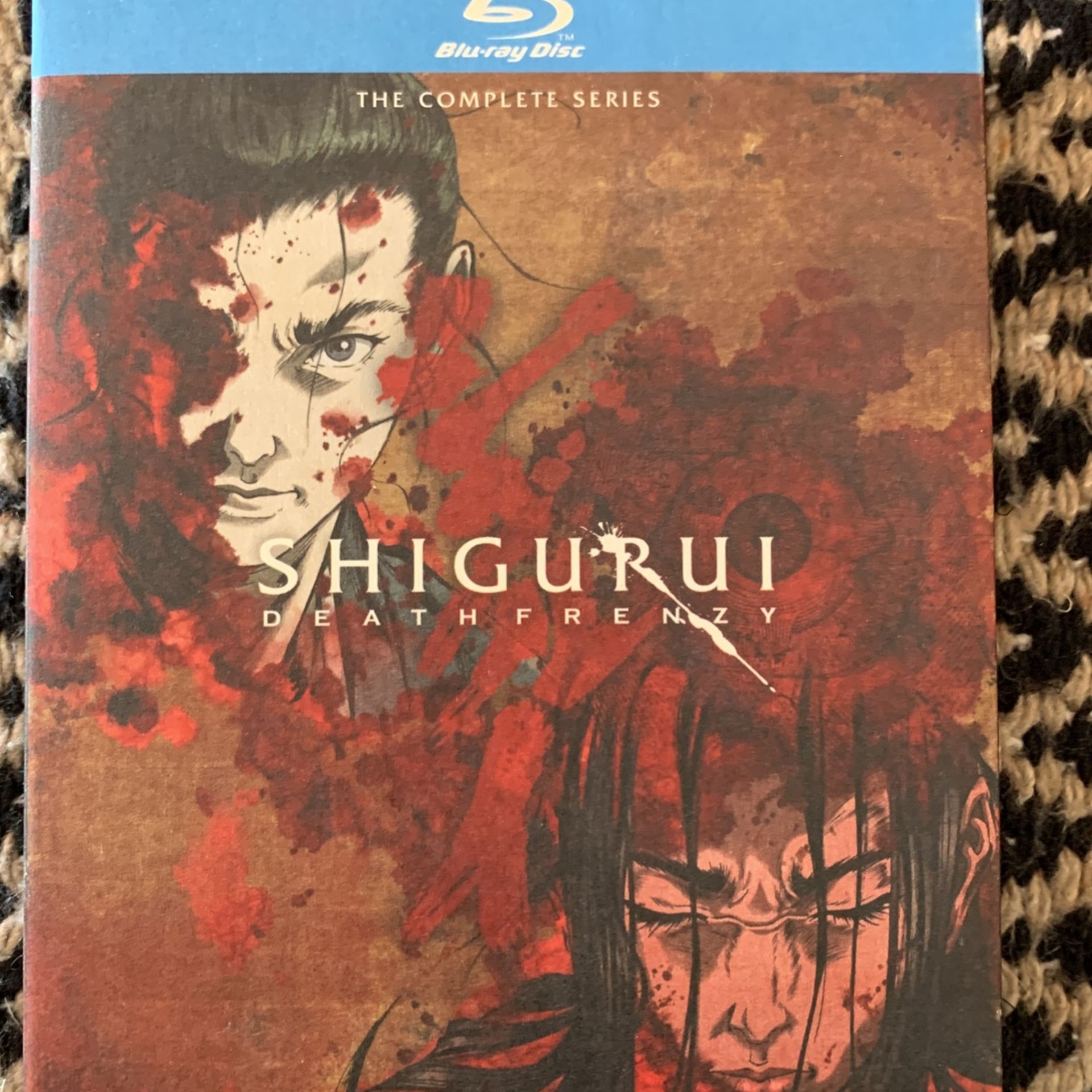 Shigurui Death Frenzy Anime Complete Series Blu-ray