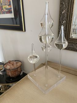 Very Rare Oil Candles On Acrylic Stand