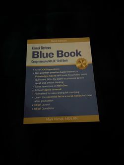Mark Klimek Blue Book New