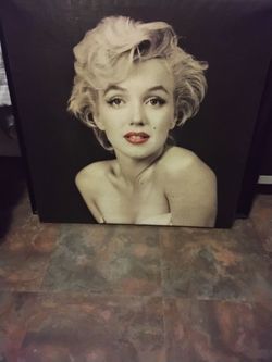 Marilyn Monroe Large Canvas Wall Art