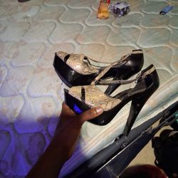 Snake Skin Jessica Simpson Heels