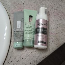 Self Tanner Brand New And Clinique Face Scrub Brand New 