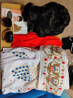 Halloween Elvis Costume size Adult small