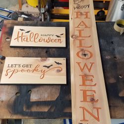 Halloween signs 