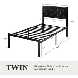 Two Twin Size Beds