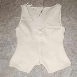 Zara slams vest top small new