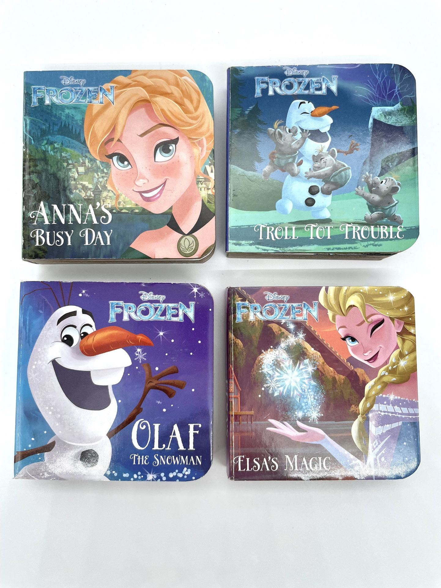 Disney Frozen Erin Rose Wage 2019 Phoenix  Kids Small 3” Board Books Lot of 4