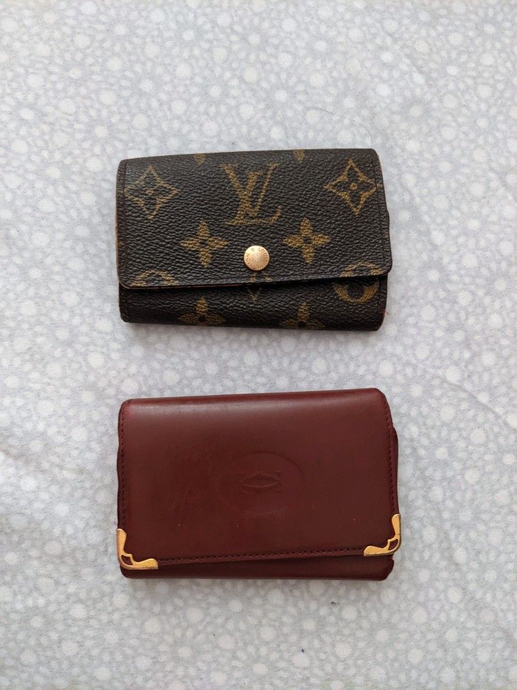 Louis Vuitton And Cartier Wallet