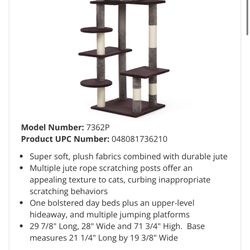 Unopened Brand New Cat Tower