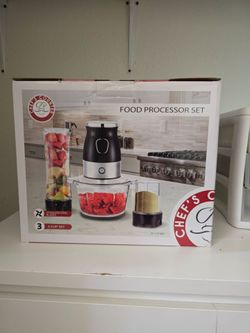 Chef's Counter Food Processor Set