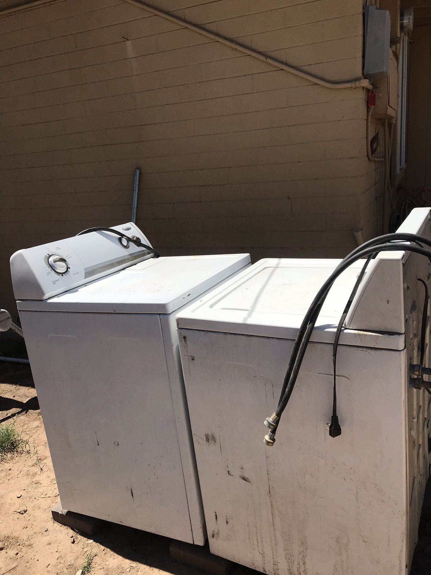 FREE washer and dryer
