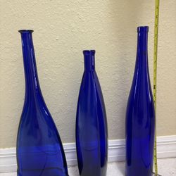 Cobalt Blue Glass Bottles