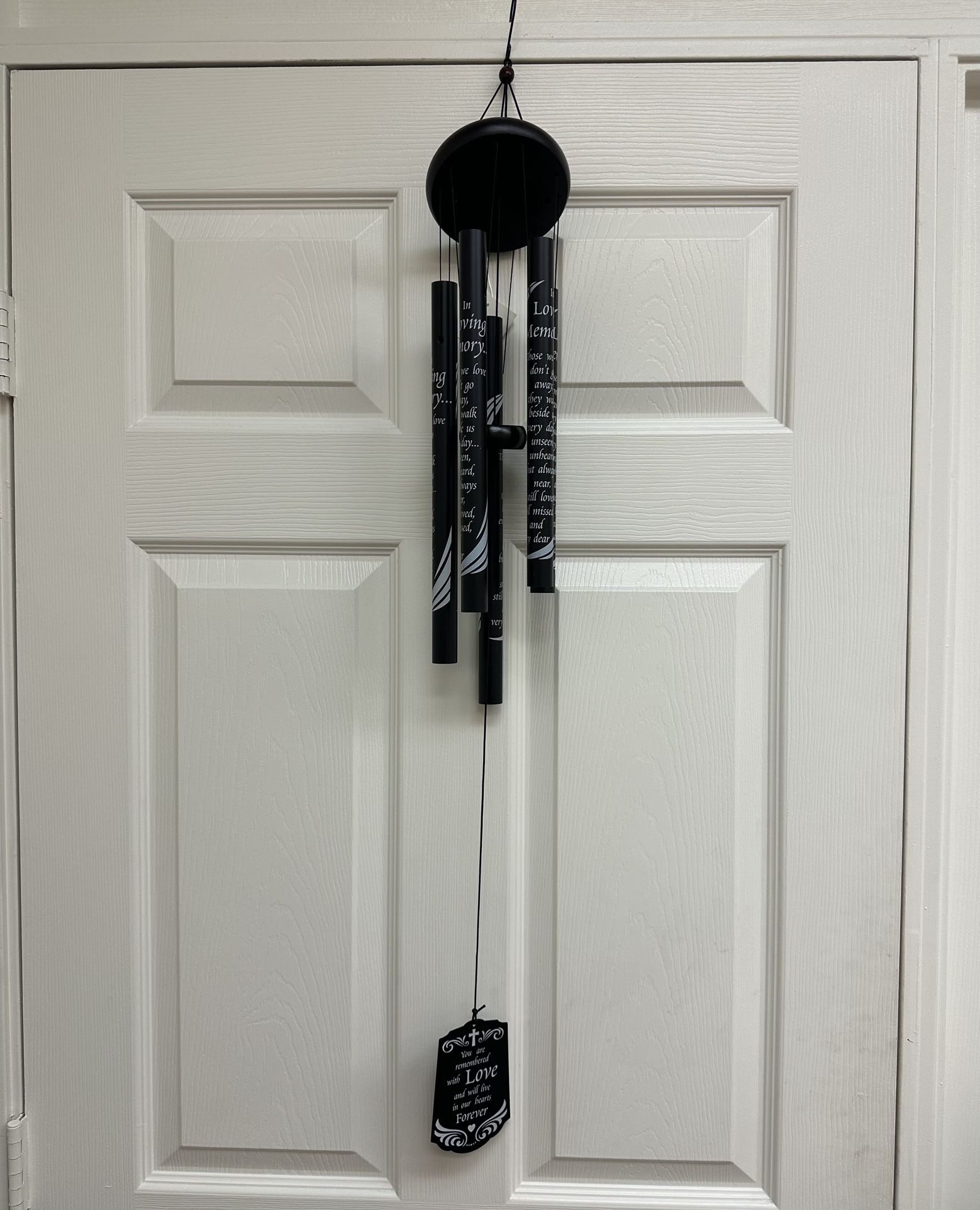40” Wind Chime, “in Loving Memory”, New