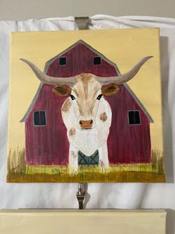 Longhorn painting
