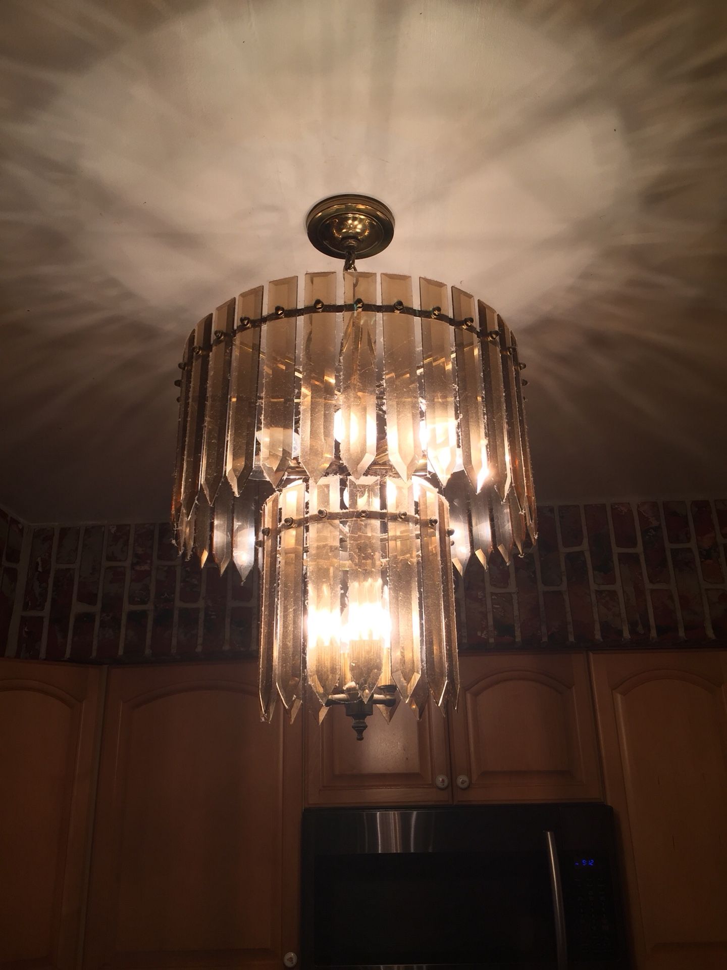 Glass Chandelier