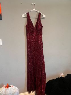 Beautiful Burgundy Formal Dress