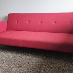 Foldable Red Sofa