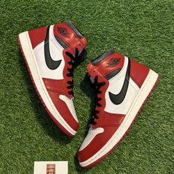 Lost and Found Jordan 1 size 11 no box clean condition (right foot toe box repainted)