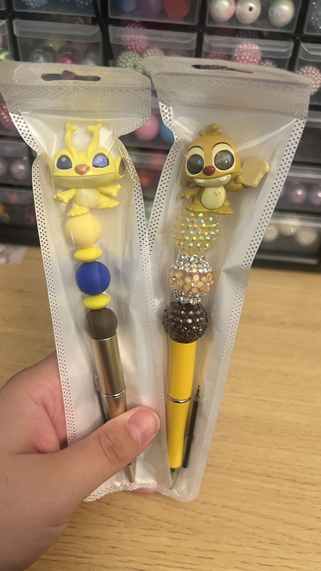 Stitch Experiment Beaded Pens 