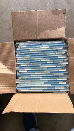 One box of flat tile sheets - NEW