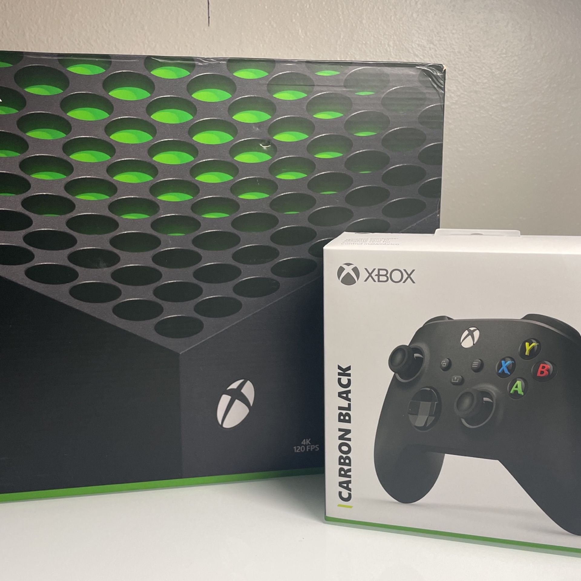 Unopened Xbox Series X + carbon Black Controller 