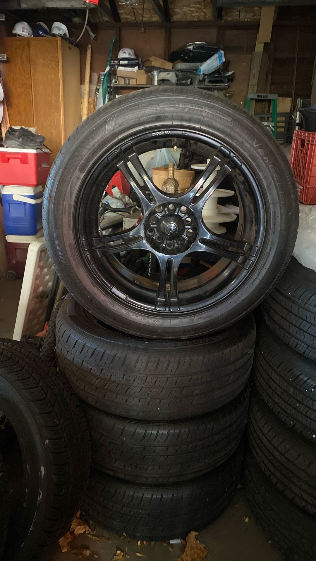 Tires And Rims Size 18 Good Conditions Universal