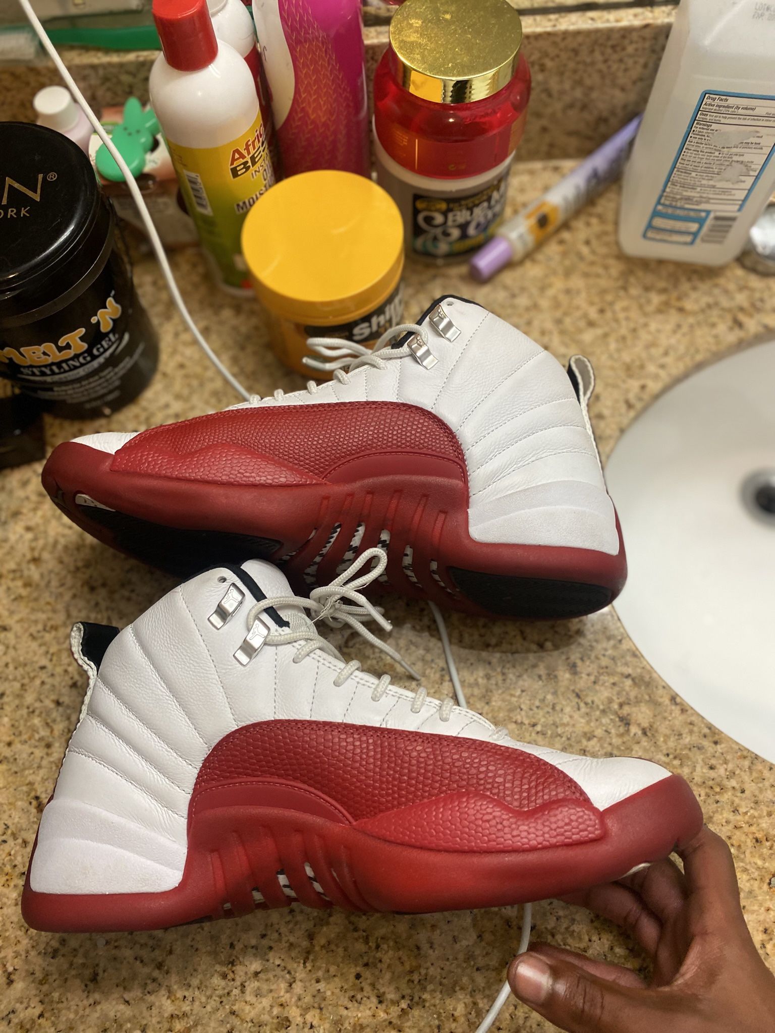 A Jordan 12 Retro “cherry” 2023 Need Gone Td!! display picture 2