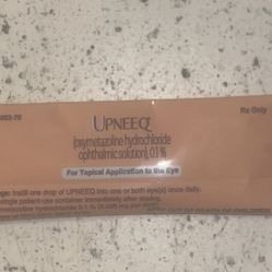 One Vial Upneeq Eyelid Lifting Eye Drops