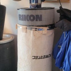 Rikon Oneida Dust Collector Complete Setup