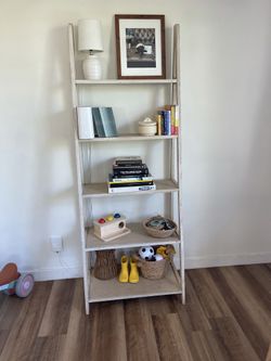 Light Wood Shelving Book Case