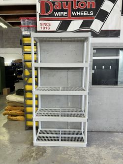 KETER 5 TIER STORAGE RACK SHELF SHELVING 