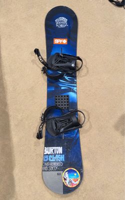 Burton Clash 160 Snowboard w/ bindings