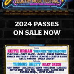 Two Weekend Wristbands For Sale