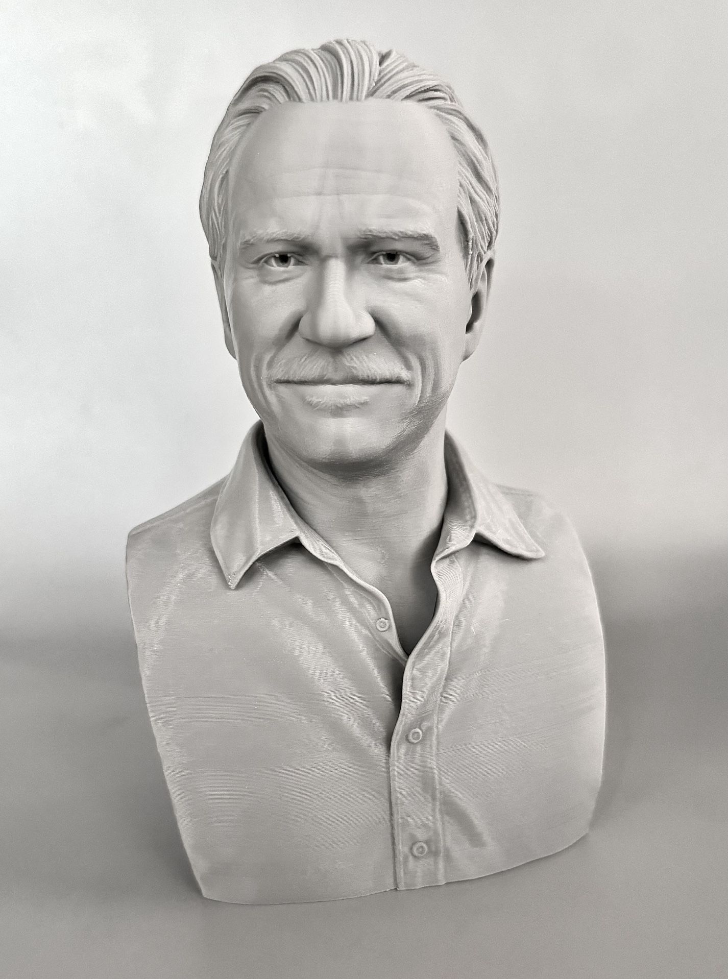 Lalo Salamanca Bust 3D Printed 6.5” Gray- Better Call Saul / Breaking Bad