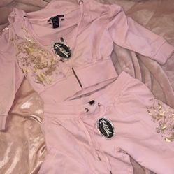 Pink tracksuit set 