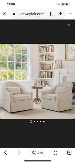 Open box 2 accent chairs