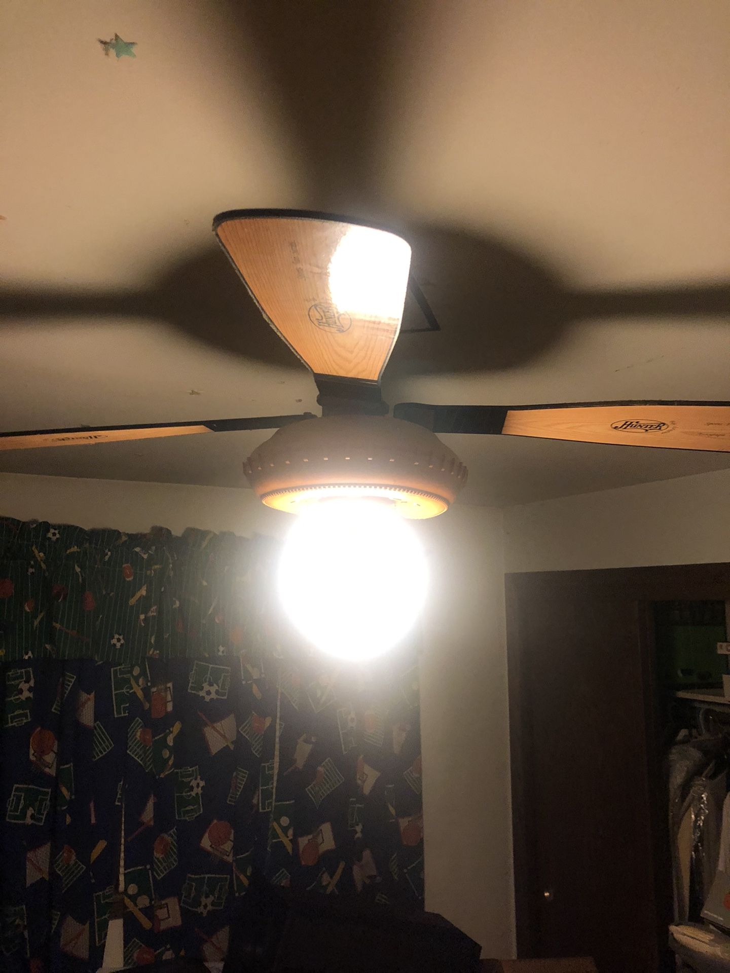 Baseball Ceiling Fan