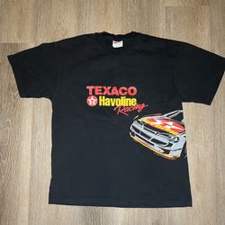 Vintage Texaco Havoline Racing T-Shirt - Size Large