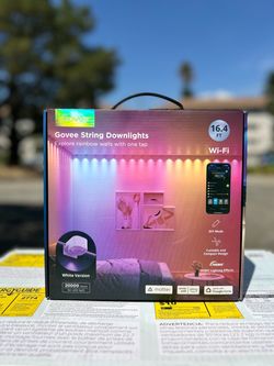 Govee LED String Downlights, Govee, Govee Lights, Govee LED Lights, Govee LED, LED Lights, Downlight, String Lights, String LED Lights, RGB Lights