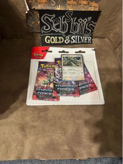 Sealed Pokémon Temporal Forces 3-Pack Blister w/ Cyclizar Promo