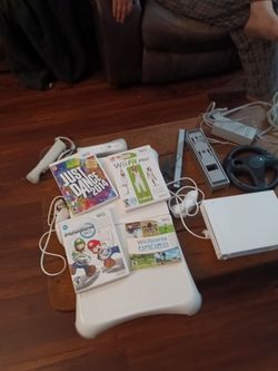 Nintendo Wii with Games and Accessories