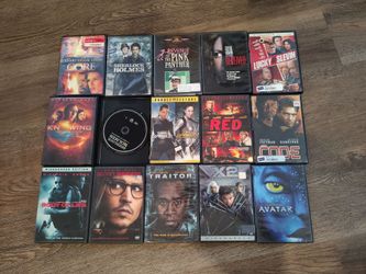 Lot of DVDs Movies Action Adventure