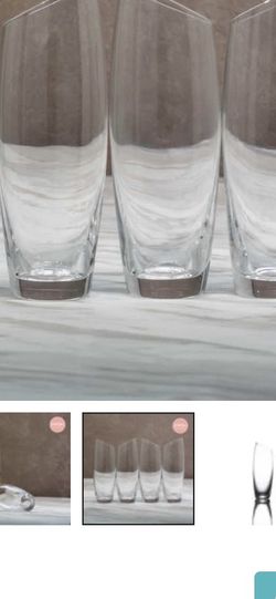 SLOAN CHAMPAGNE FLUTES X4