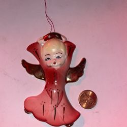 1950s flat backed porcelain angels by Yona