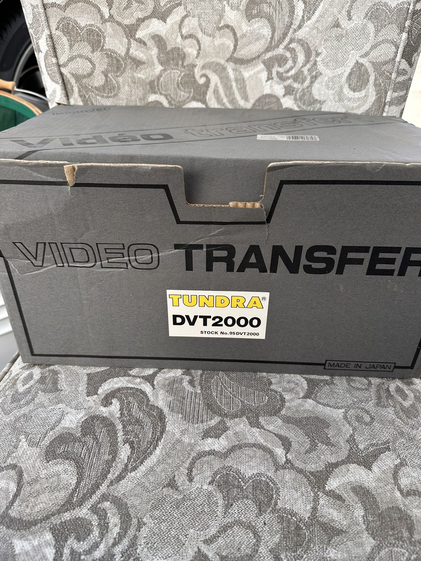 VINTAGE VIDEO TRANSFER SYSTEM Tundra DVT-2000 Japan 1988 in box