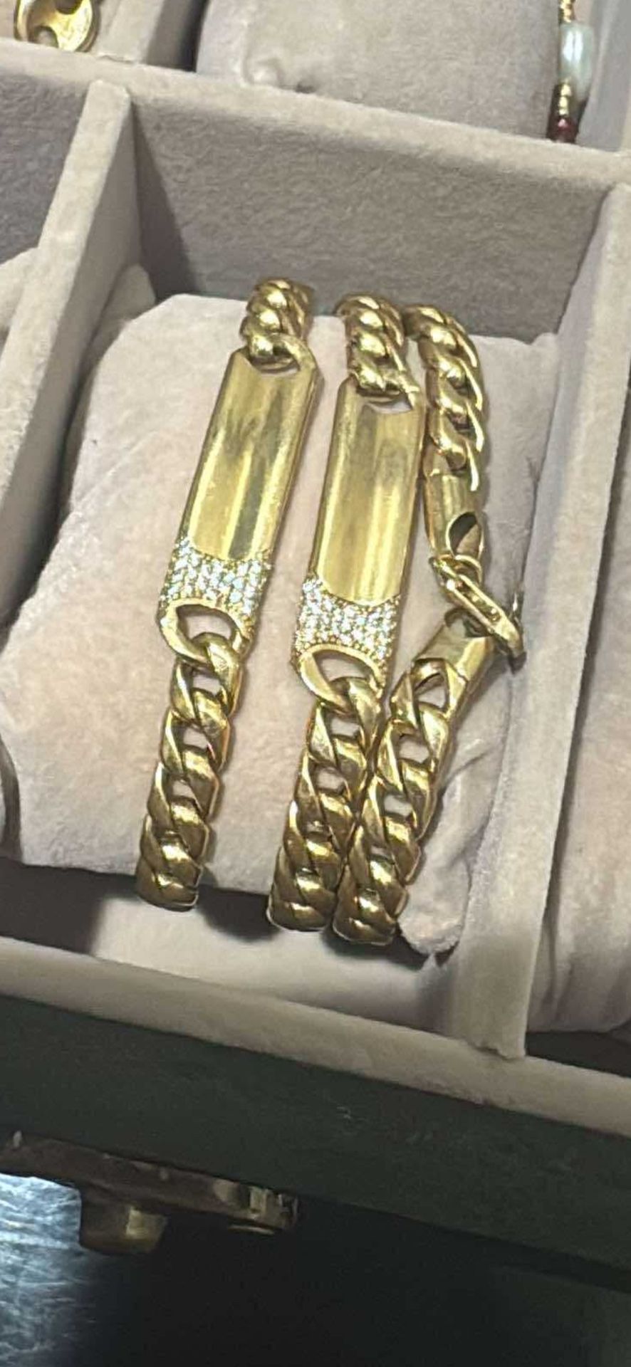 Real 18K (750) Gold Choker & Bracelet – Rafinity – 31.52g – Solid Gold – Made in Morocco